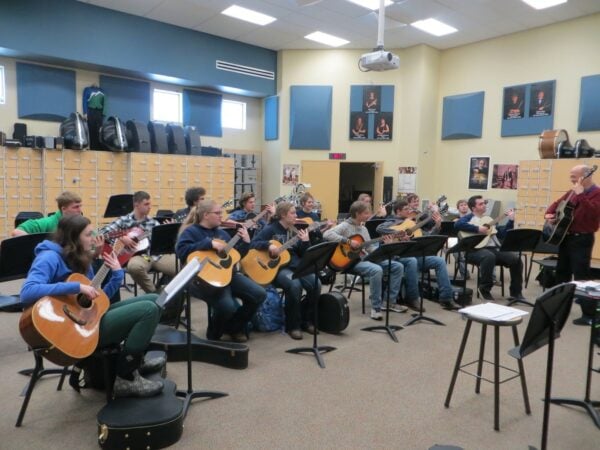 guitar students in the Treasure State Montana