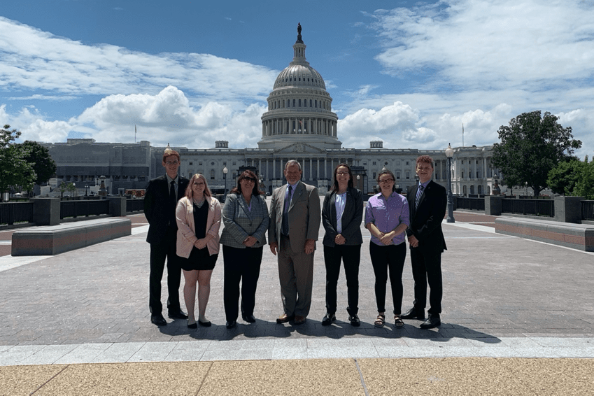 Capitol Hill group shot pre-service music educators