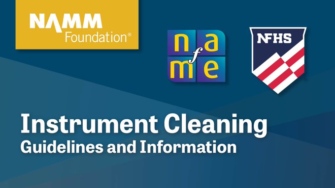 Instrument cleaning NFHS NAMM Fdn NAfME