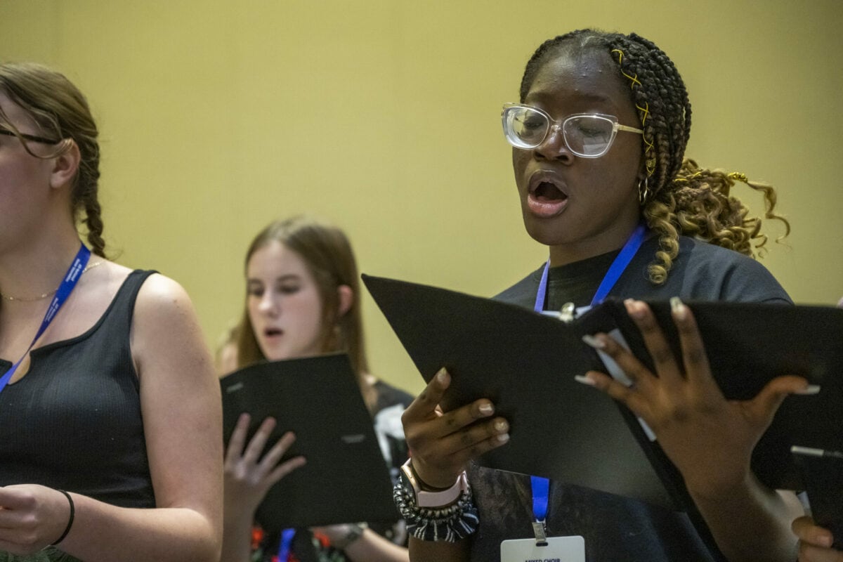 singer choir rehearsal 2022 ANHE