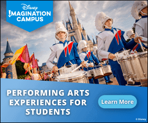 Disney Imagination Campus performing arts