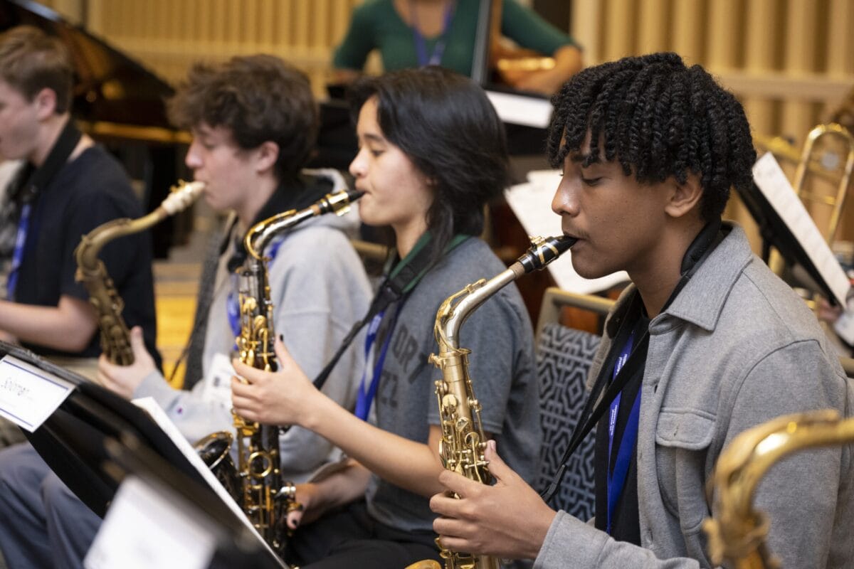 2022 ANHE concert band rehearsal