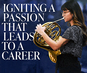 Advertisement: Belmont University in Nashville, TN offers undergraduate and graduate programs that spark creativity an career readiness. Click to learn more.