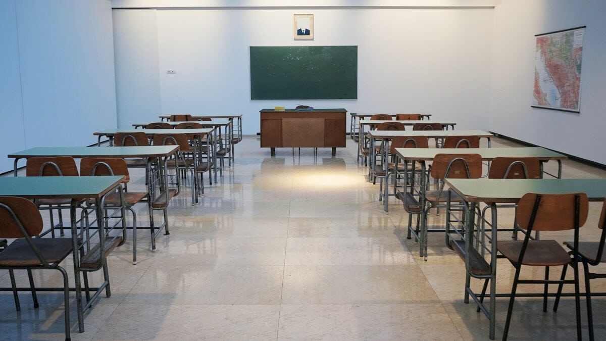 educational epidemic empty classroom