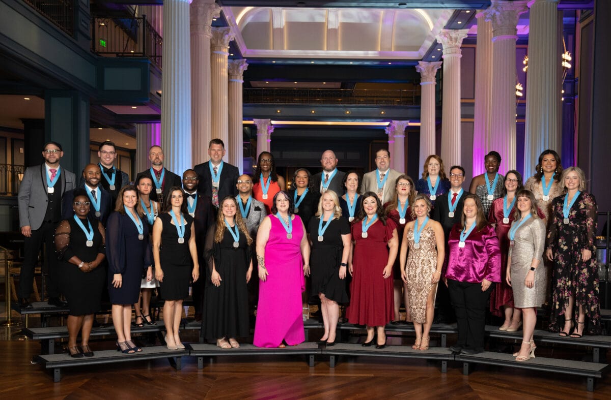 group photo of CMA Foundation 2023 Music Teachers of Excellence