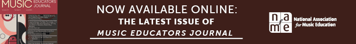 Now available online the latest issue of Music Educators Journal