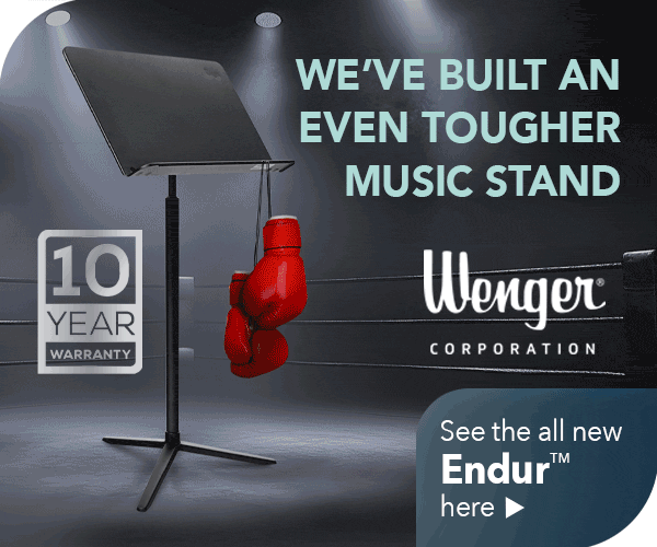 Wenger Endur music stands. We've built an even tougher music stand