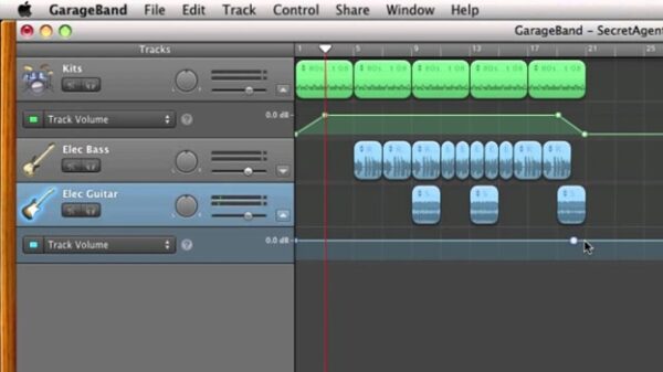GarageBand screenshot