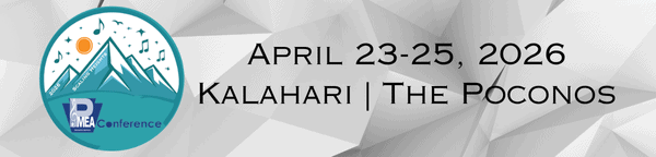 PMEA Conference logo. April 23-25, 2026. Kalahari, The Poconos