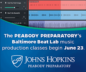The Peabody Preparatory's Baltimore Beat Lab music production classes begin June 23. Johns Hopkins Peabody Preparatory