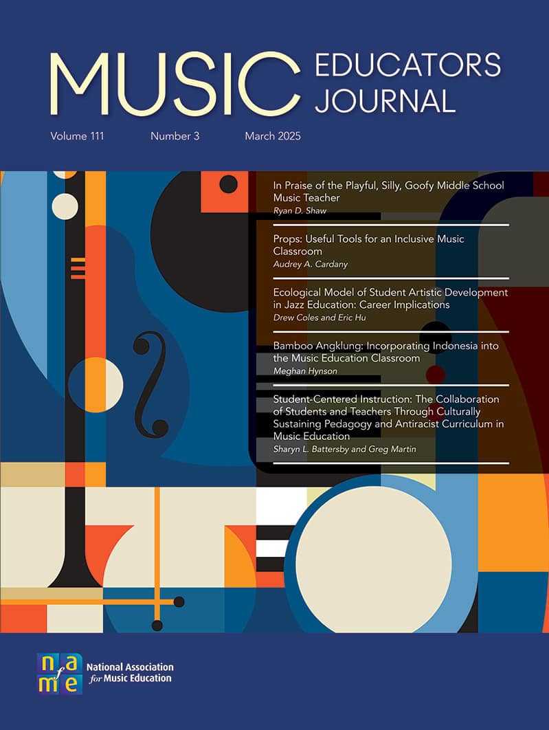 Music Educators Journal cover