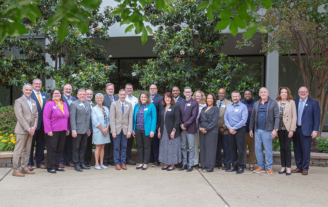 Members of the National Executive Board pose for photo, June 2025