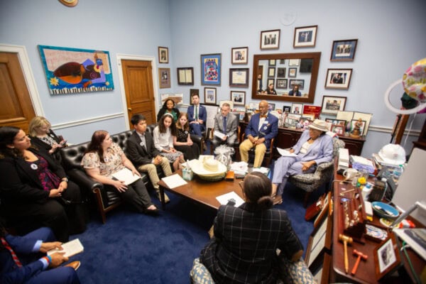 Hill Day 2025 visit to Rep. Alma Adams of North Carolina