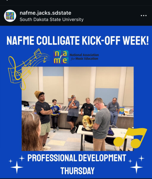 South Dakota State University Professional Development Thursday social media screenshot