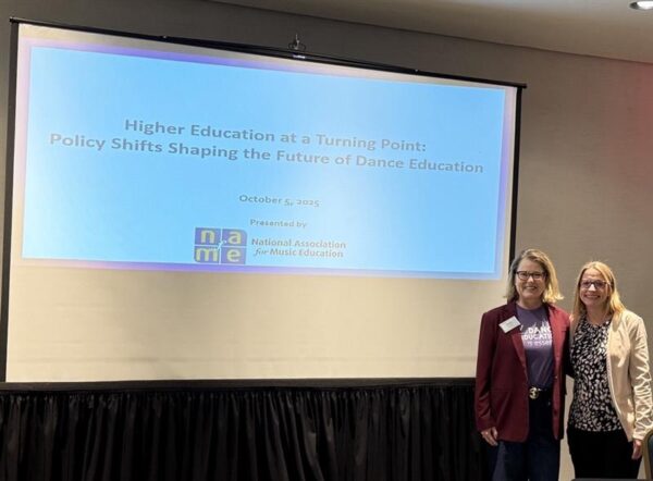 National Dance Education Organization conference Amanda Karhuse presentation on Higher Education