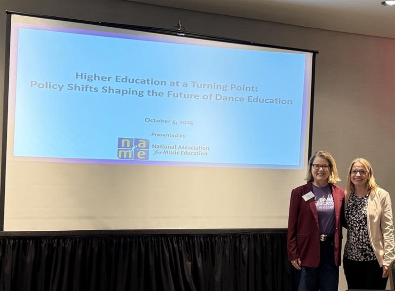 National Dance Education Organization conference Amanda Karhuse presentation on Higher Education