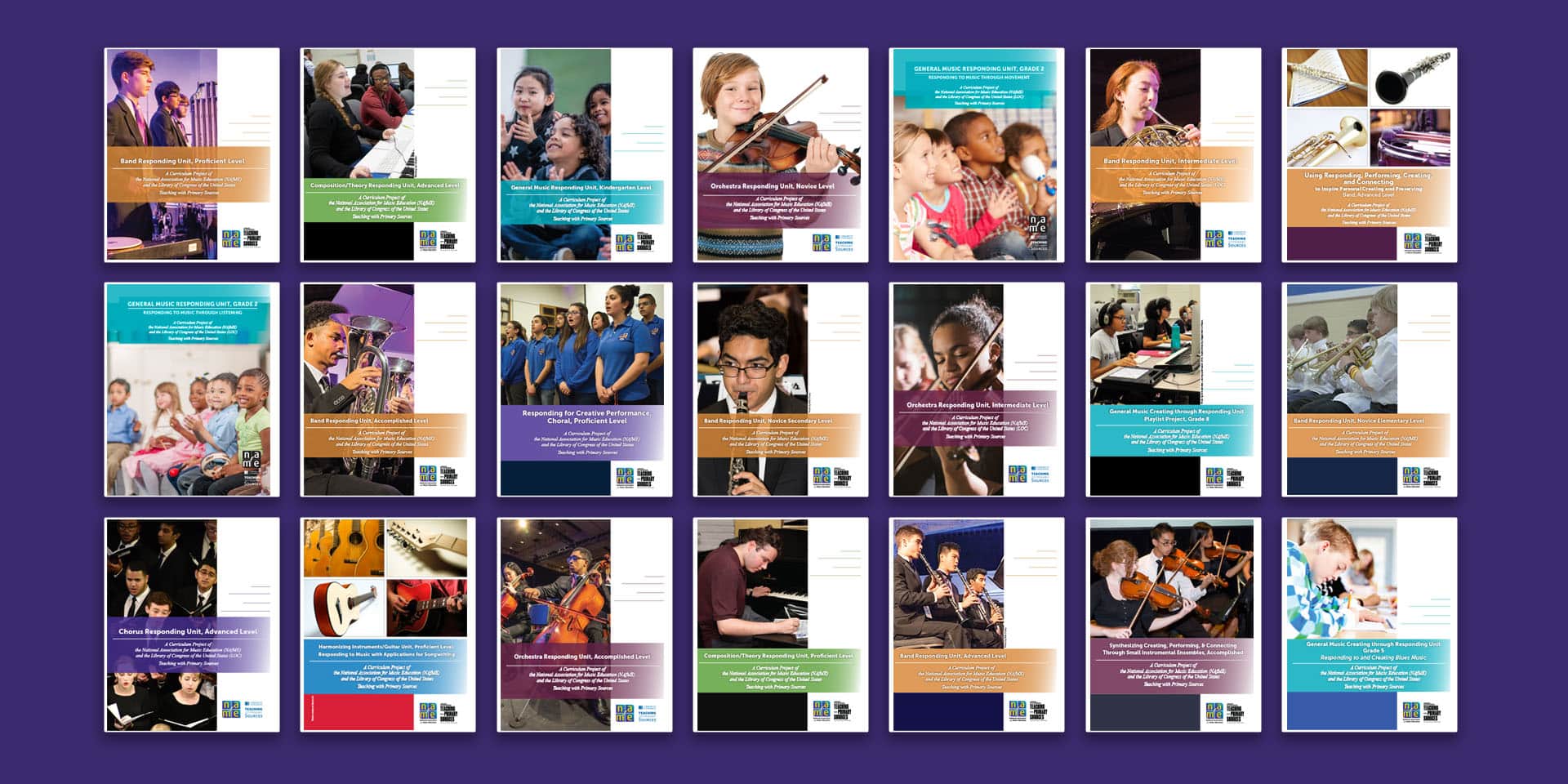 NAfME teaching resources covers collection
