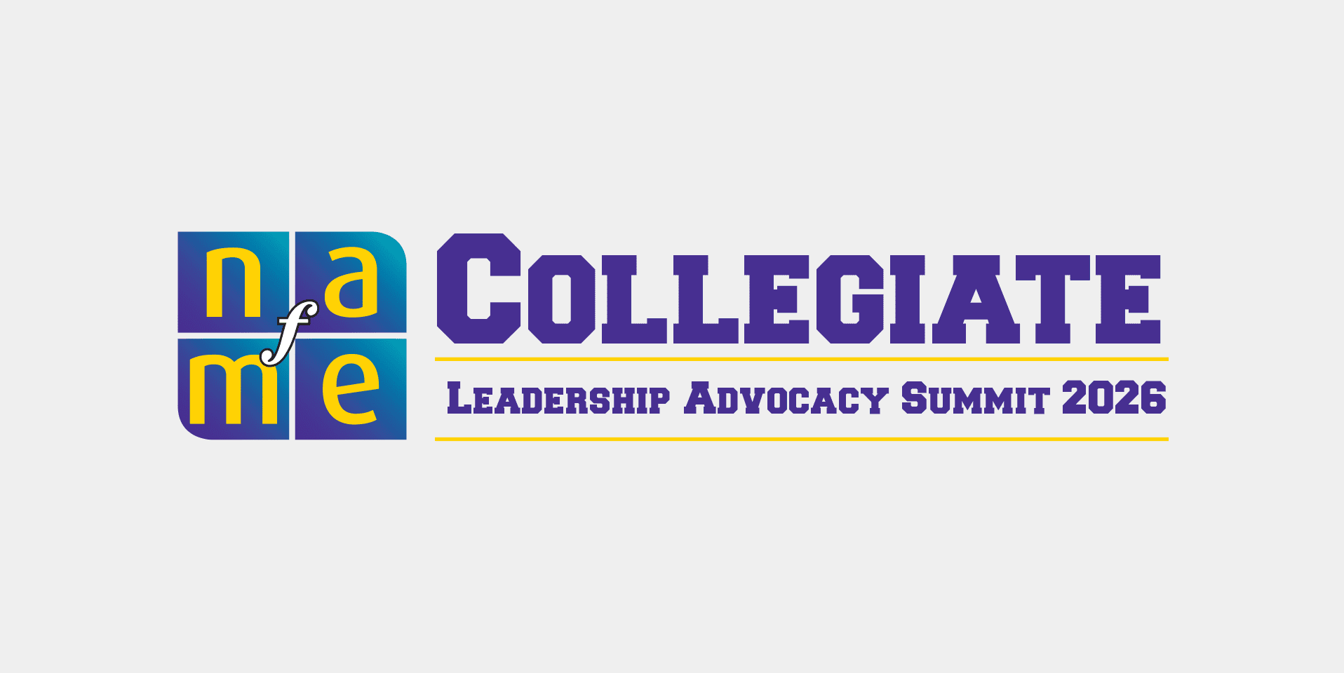 Collegiate Leadership Advocacy Summit 2026 hero logo