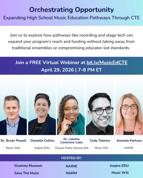 Orchestrating Opportunity: Expanding Music Education Pathways Through CTE flyer