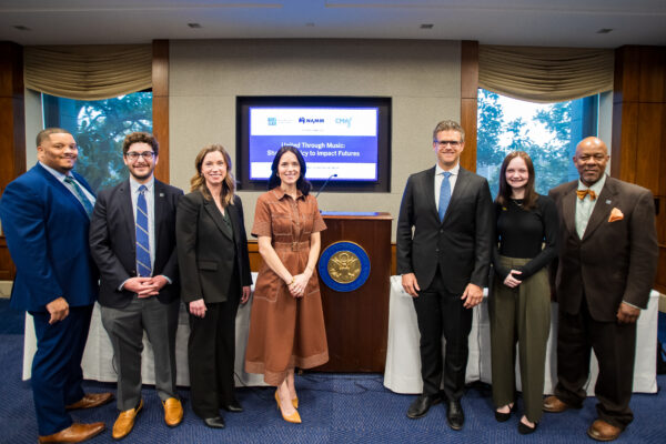 Capitol Hill congressional briefing panelists group photo