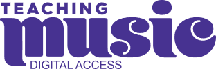 Teaching Music Digital Access Logo