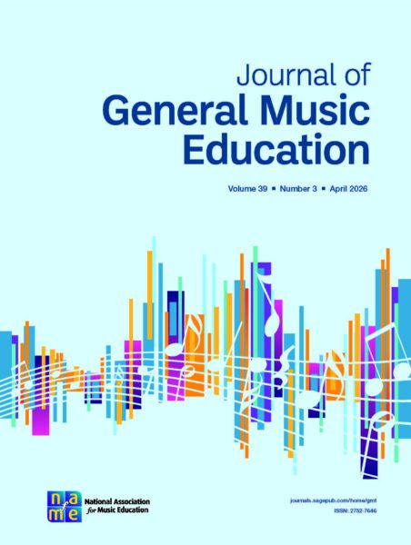 cover art for April 2026 issue of Journal of General Music Education