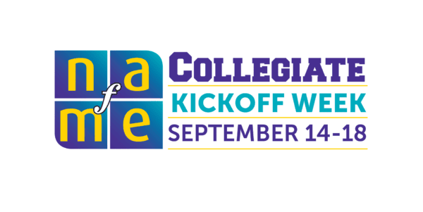 NAfME Collegiate Kickoff Week, September 14–18, 2026