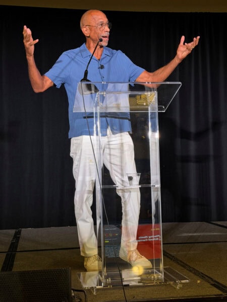 Keynote Speaker Pedro Antonio Noguera, Dean of the Rossier School of Education, and Distinguished Professor of Education at University of Southern California