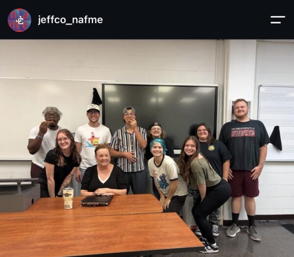 Screenshot from Jefferson College’s NAfME Collegiate chapter Instagram for 2026 NAfME Collegiate Kickoff Week’s Professional Development Thursday.
