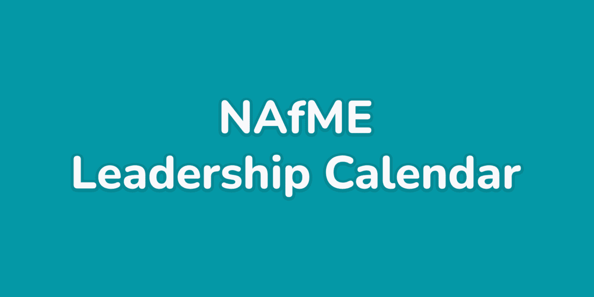 NAfME Leadership Calendar